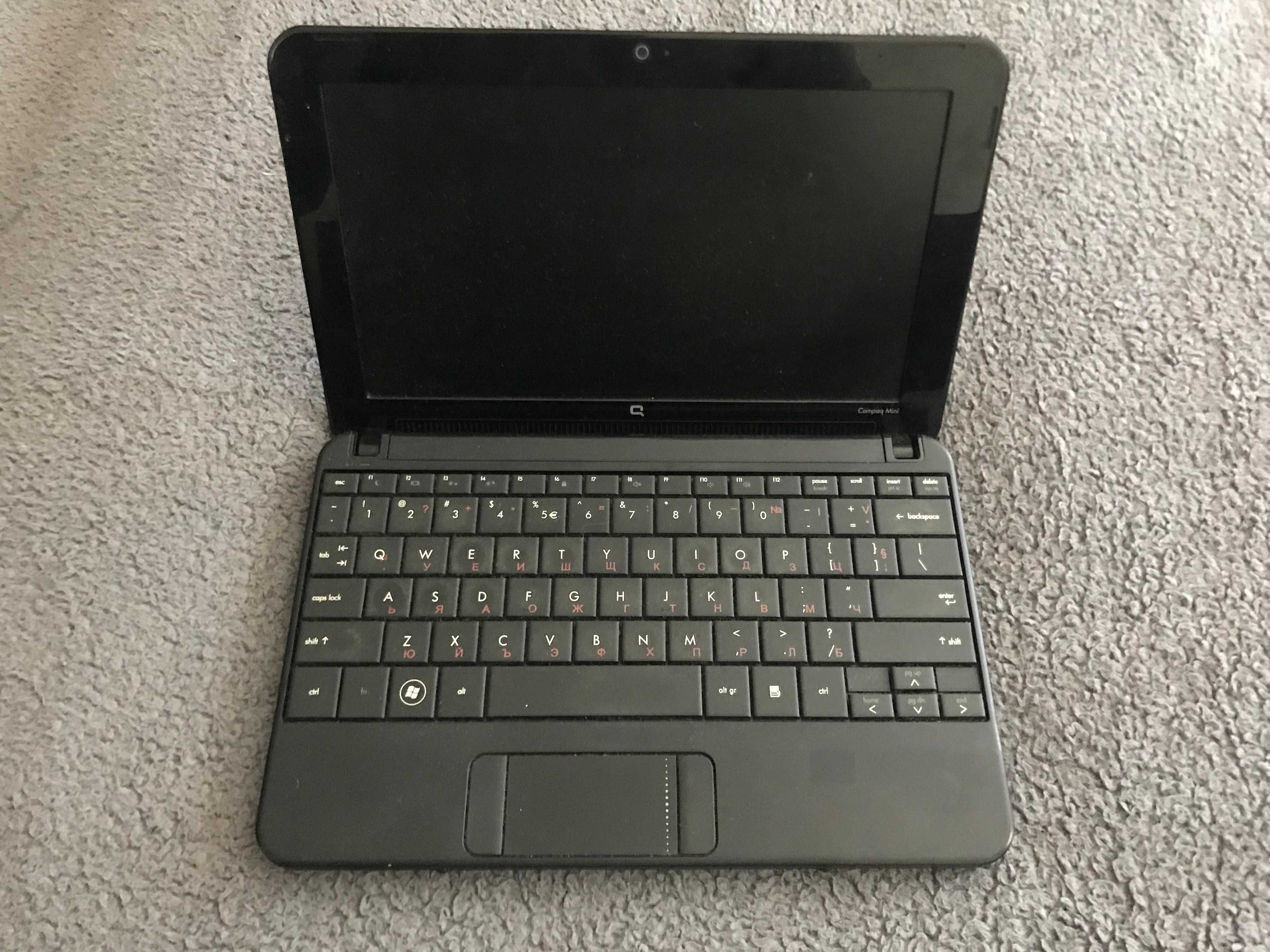Лаптоп HP mini 26 см. диагонал на екрана