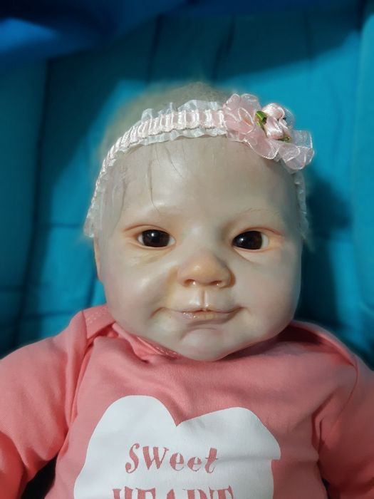 Papusa bebelus reborn 60 cm