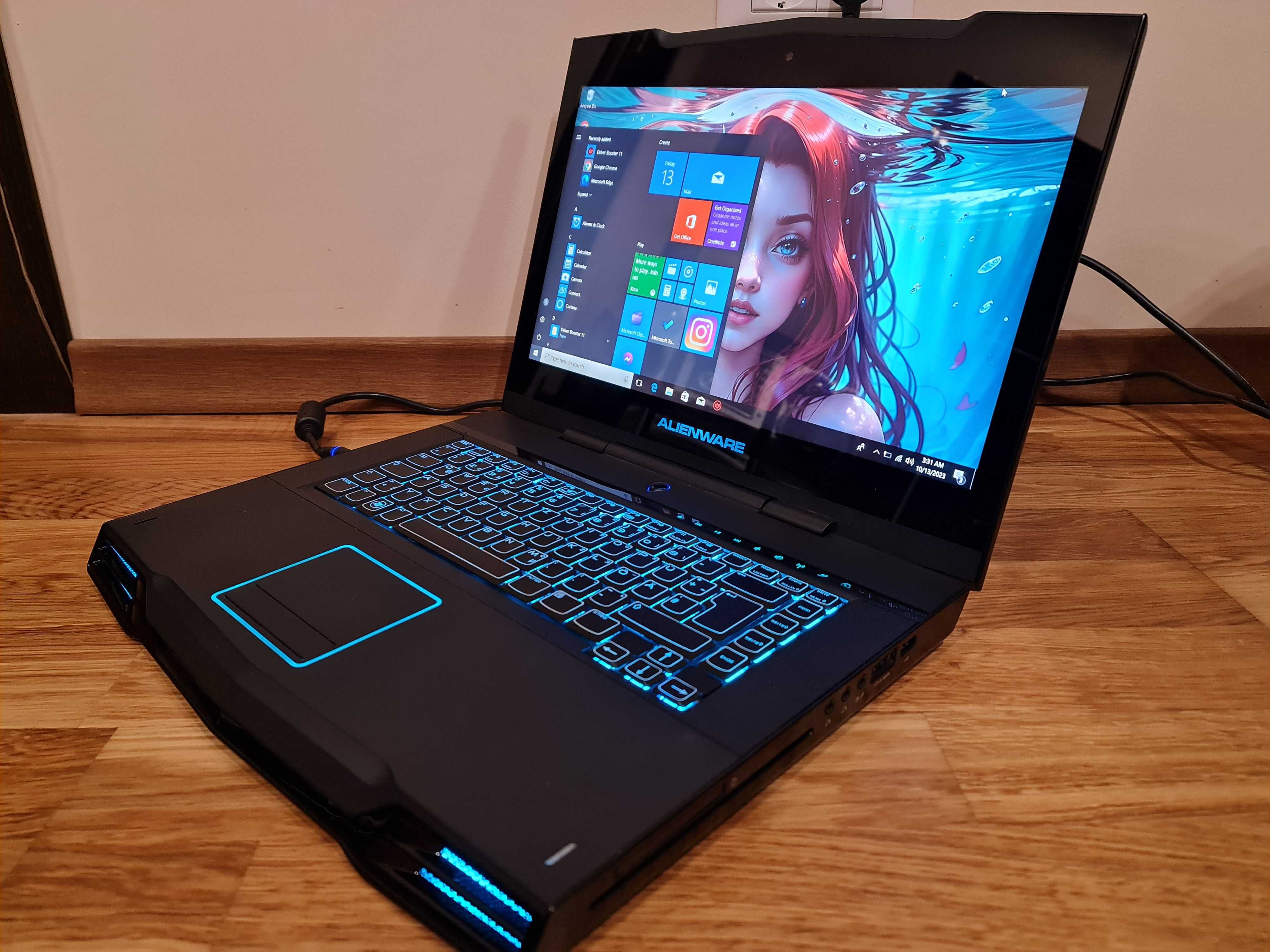 Laptop gaming ALIENWARE ,intel core i7-quad-, video nvidia, ssd 500 gb