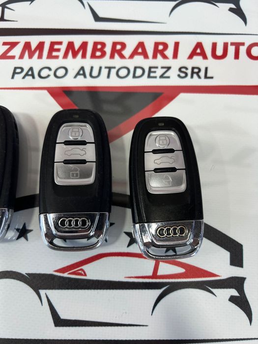 Cheie Originala Completa 3 Butoane Audi A4 B8 A5 Q5