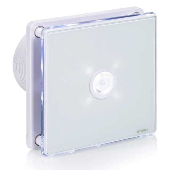 Вентилатор за баня STERR BFS100LP, диаметър 100 mm, LED, PIR