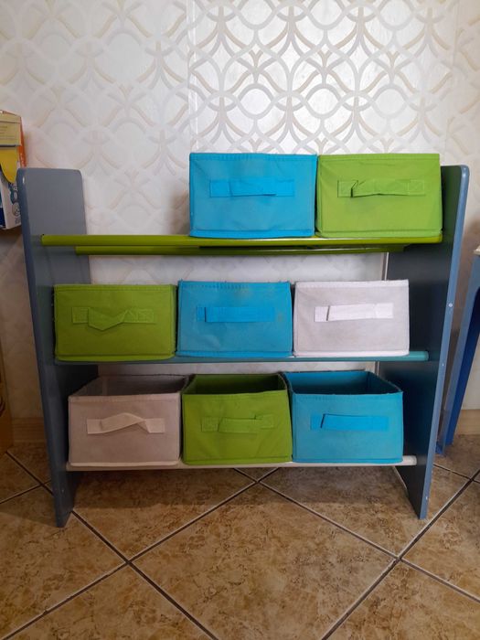 Етажерка , стелаж за играчки Динозавърчета