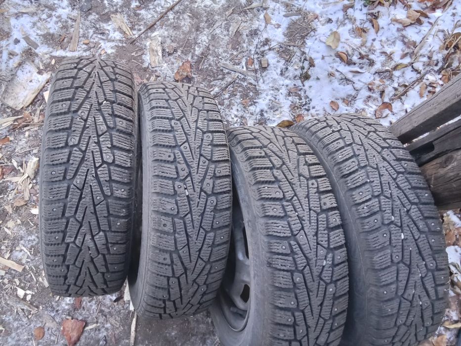 Зимняя резина с дисками на 13