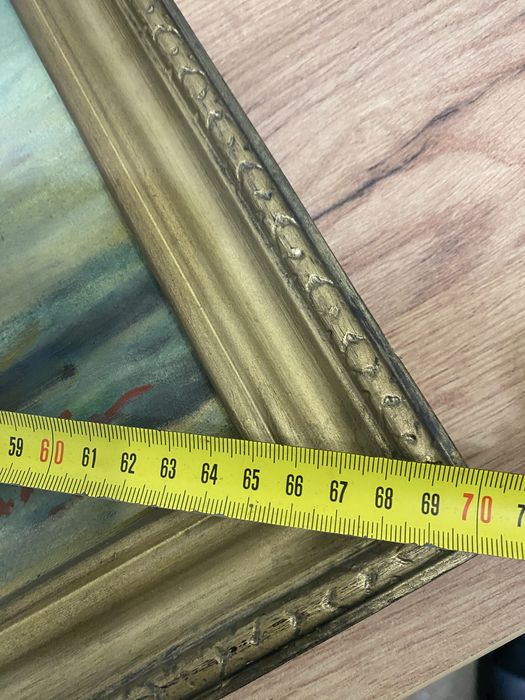 Tablou pictat ulei pe panza 1981