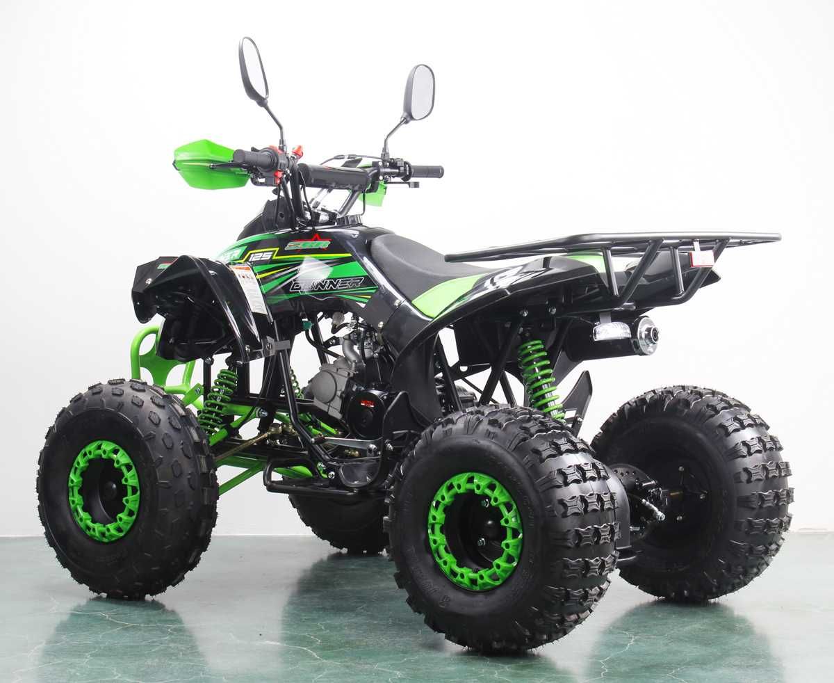 Atv SBR Gunner 8" 125cc 4T benzina negru/verde