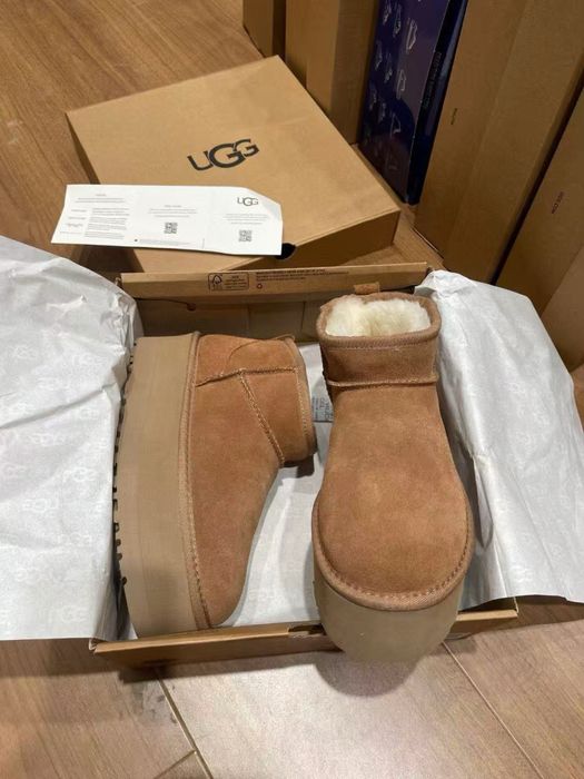 Ghete UGG 5cm maro / Colectie 2025
