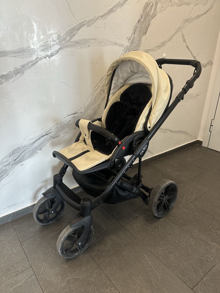 Детска количка 3в1 Dada Paradiso MAX 500 ALMOND MILK