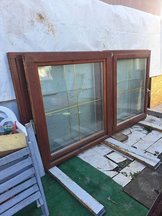 Vând geamuri termopan din lemn masiv AUSTRIA calitate superioară