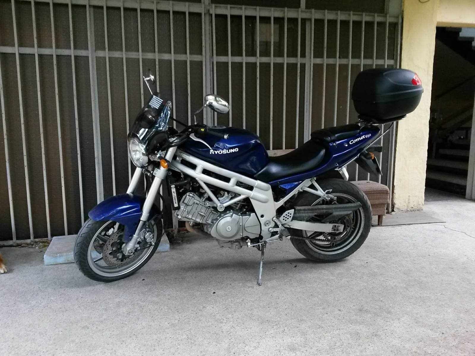 Мотор Hyosung Comet 650