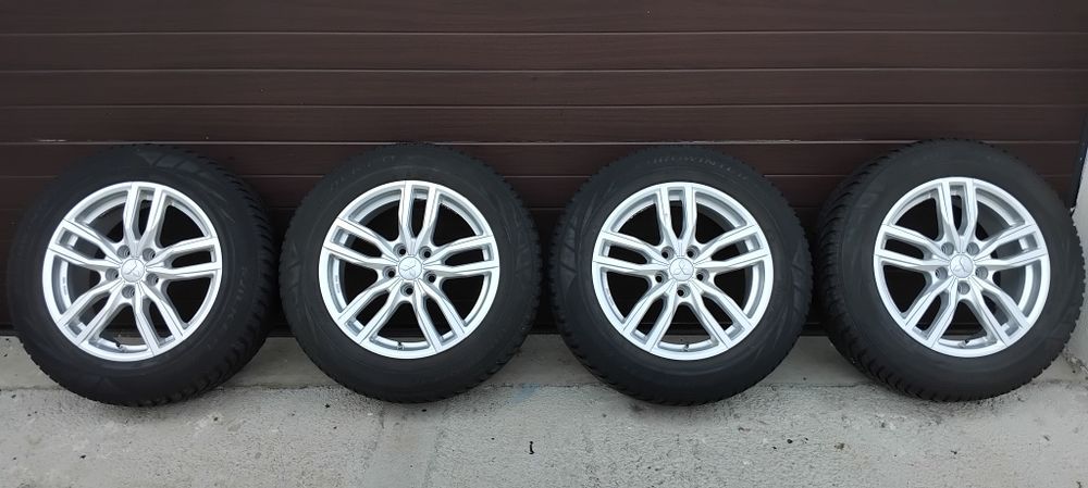 Jante aliaj originale 5x114,3 R17 Mitsubishi senzori anvelope iarna