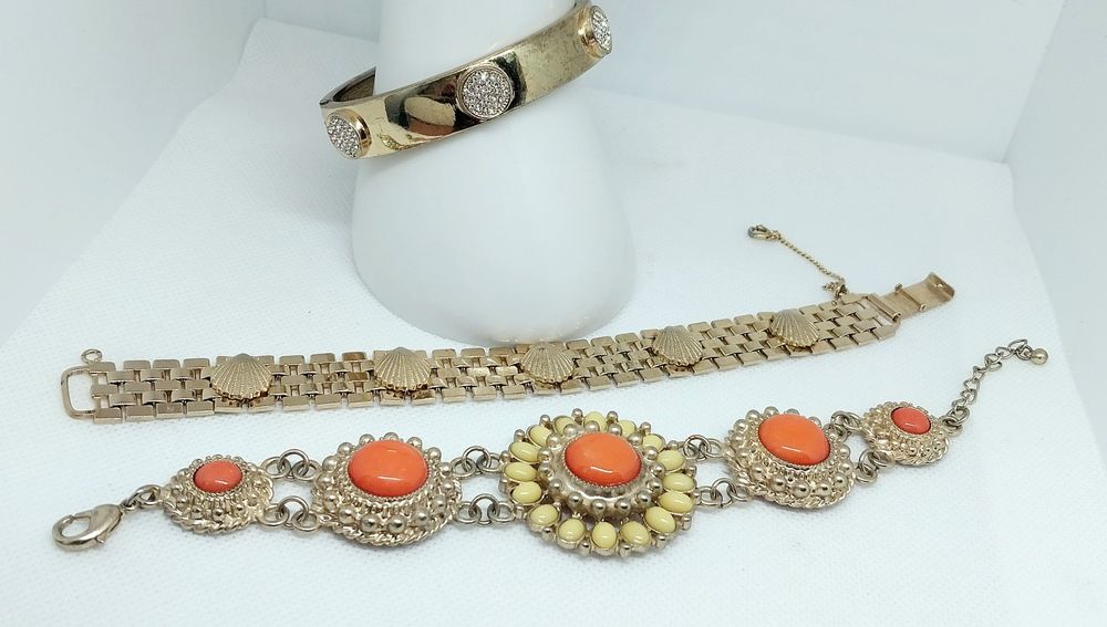 Лот 3 винтажных браслета из Америки.