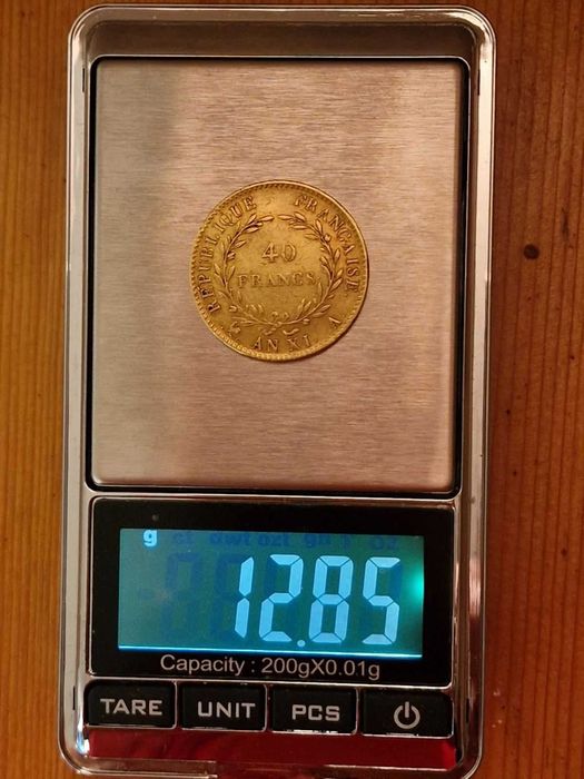 Златна Монета 40Франка Наполеон Консул AN XI-AN12 и Наполеон 1806-AN13