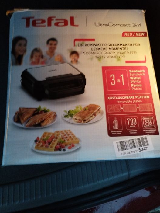 Tefal тостер преса 3в1