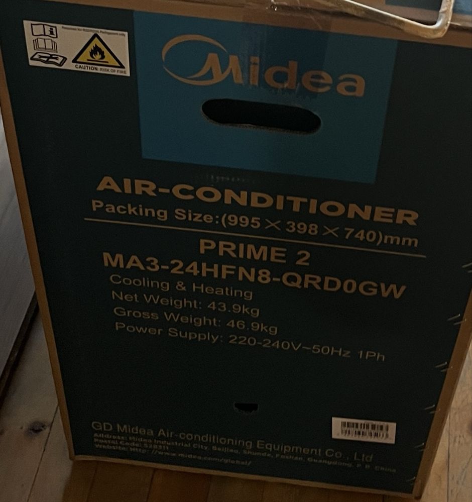 Инверторен климатик midea prime 2