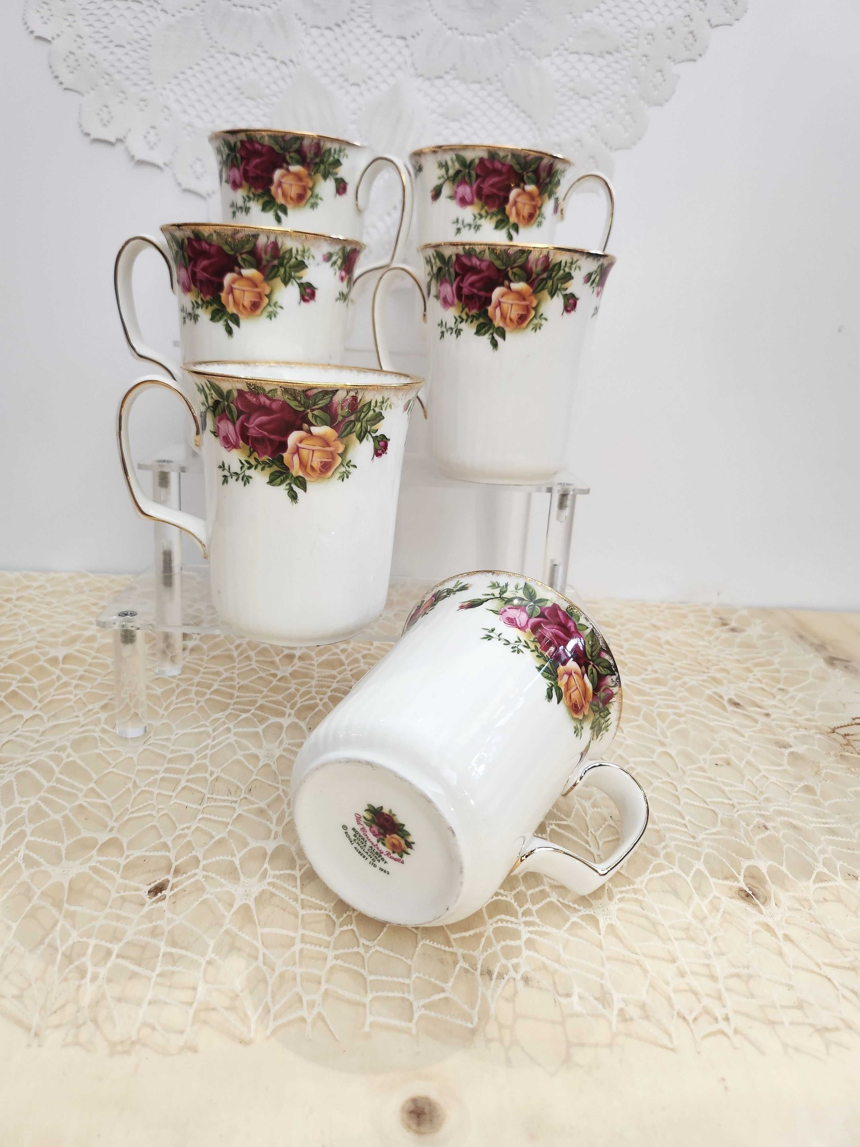 Комплект от 6 мъга Royal Albert Old Country Roses