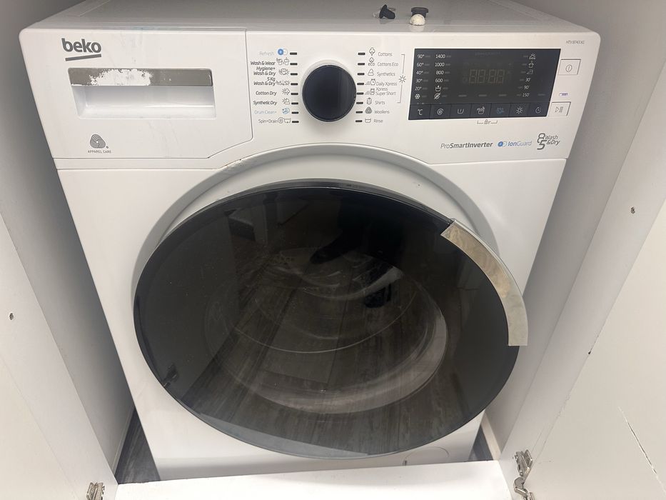 Vand masina de spalat Beko, model HTV 8743XG