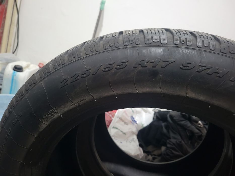 2 бр зимни гуми 17ки от е60