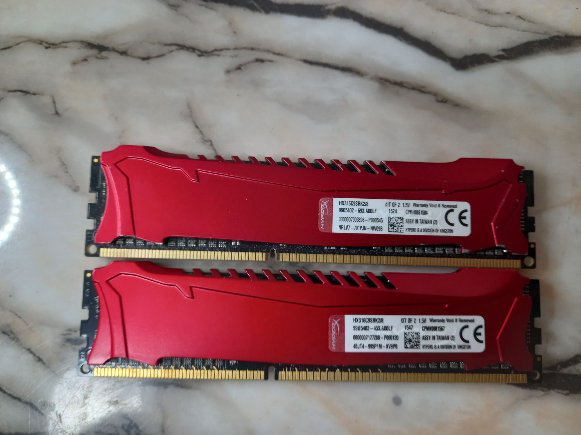 Памет 8GB (2x4GB) Kingston HyperX Savage 1600 MHz DDR3