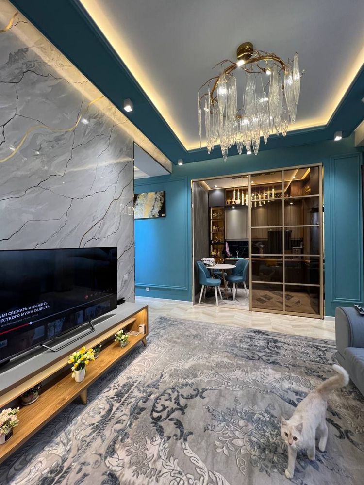 Продаётся 3х кв. ЖК «Parkent Avenue», 78м2+38м2 терраса. Маг. Пеликан.