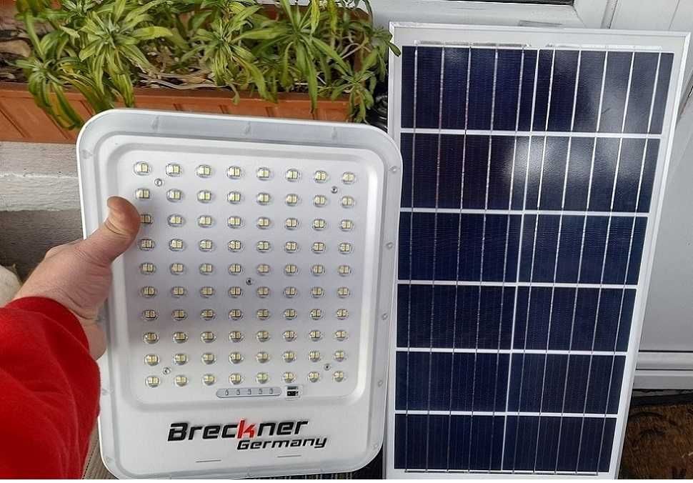 Lampa proiector solar Germania 200w , panou fotovoltaic cablu 4metri