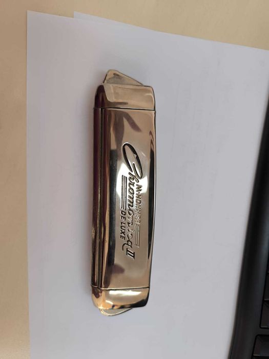 Muzicuta vintage M. Hohner - Cromonica II De Luxe, an 1960, impecabila