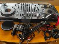 Pioneer CDJ 850 X 2 buc. + Mixer DJ Behringer NOX606, set complet