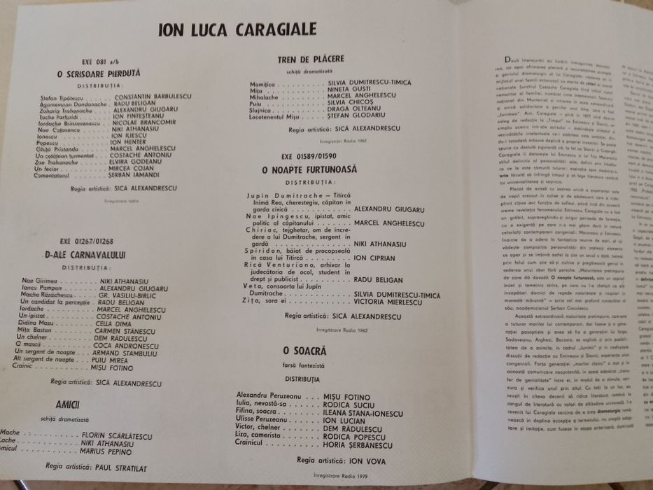 Discuri vinil Electrecord