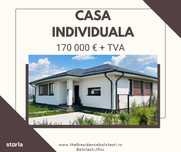 CASA INDIVIDUALA FINALIZATA - 4 camere - Balotesti, langa Șos. Unirii