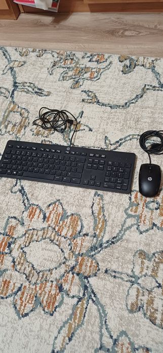 Kit tastatura și mouse cu fir HP 150, USB , negru
