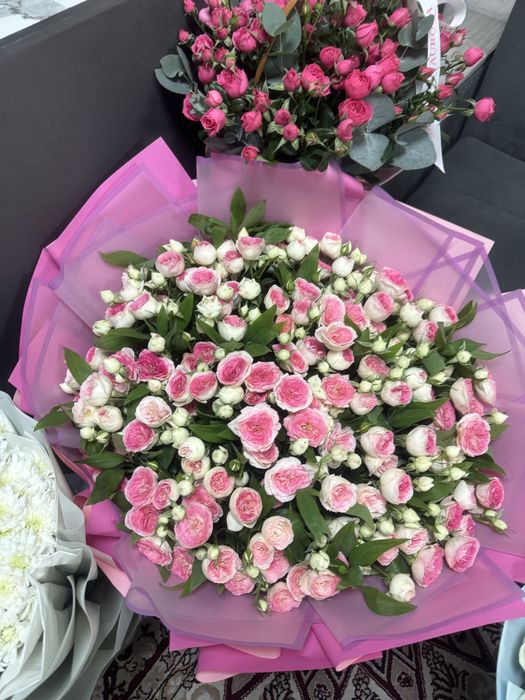 Цветы бу срочно разные