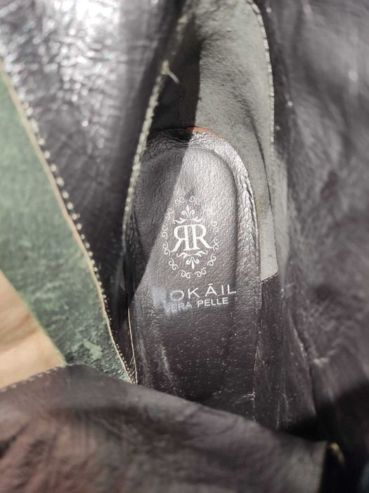 Cizme pentru femei/dame cu toc Rokail Vera Pelle marimea 37