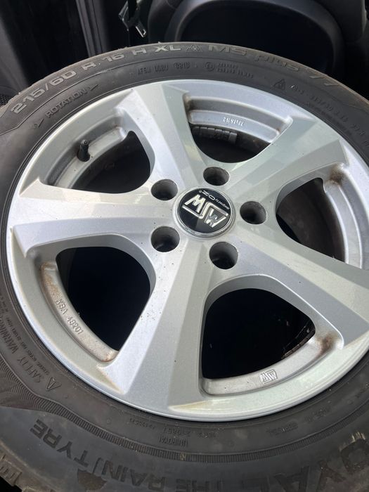 Лети джанти 16”5x115 за Опел Zafira Tourer Топ цена 480лв само днес!