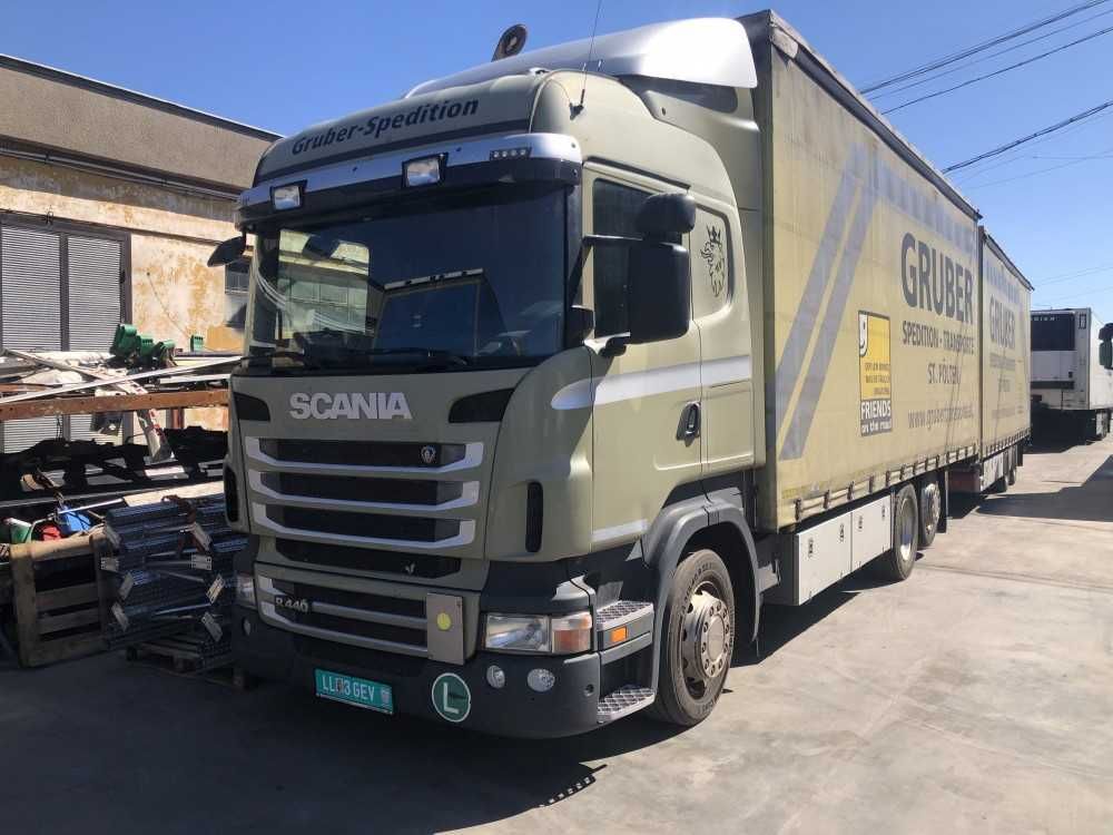 SCANIA R440 TANDEM + remorca Scheuwimmer