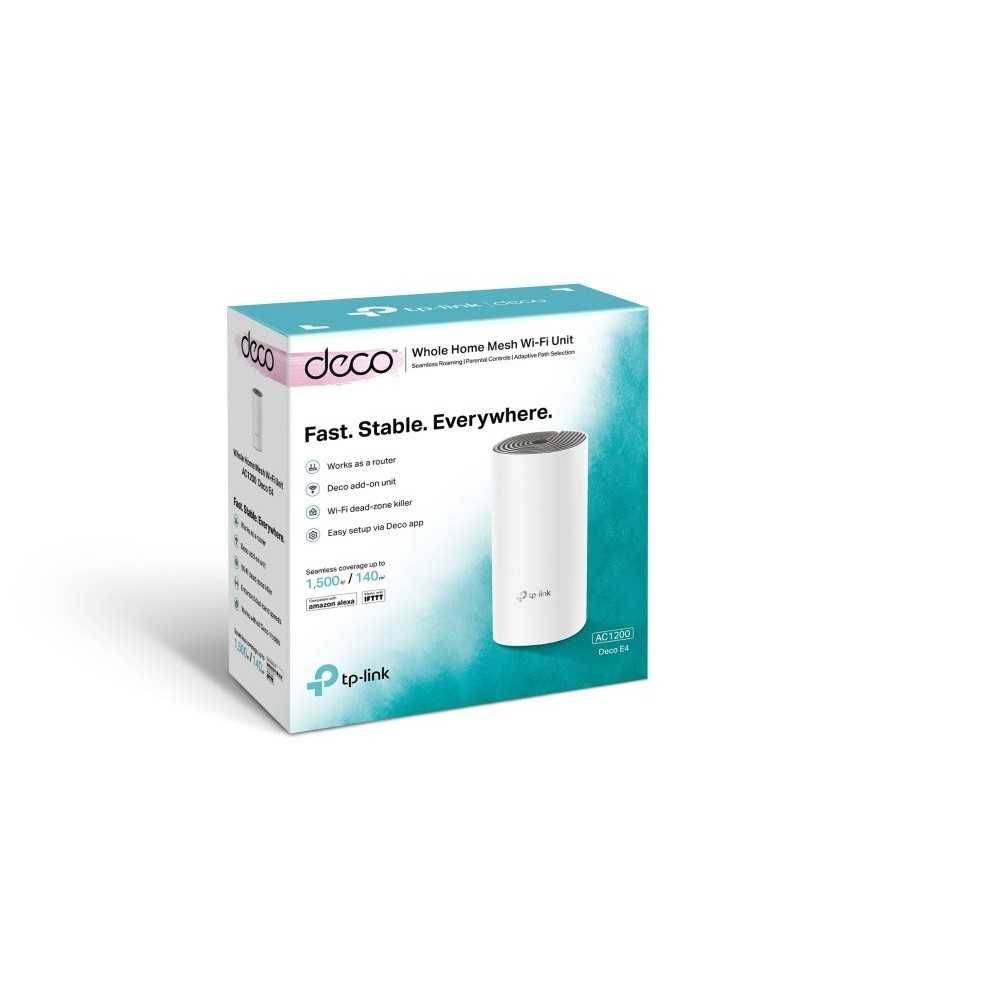 Роутер (Router) TP-Link Deco E4 (1-pack)/AC1200 Home Mesh WiFi System