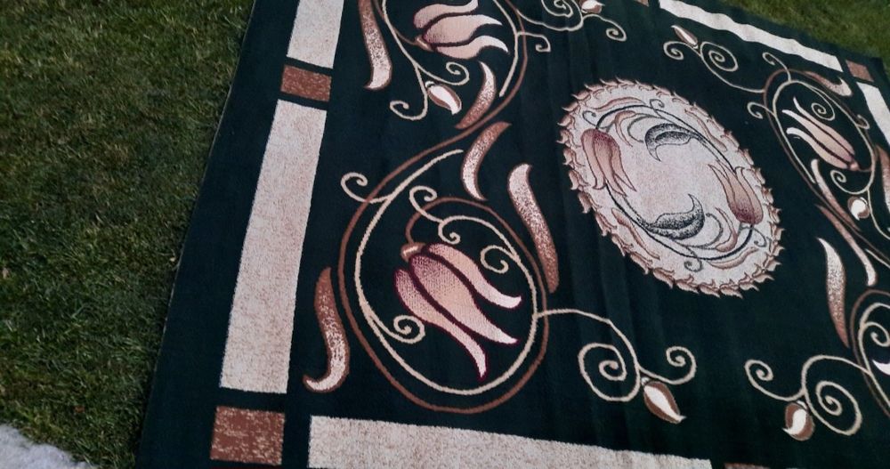 Ковёр Тёмный зелёный