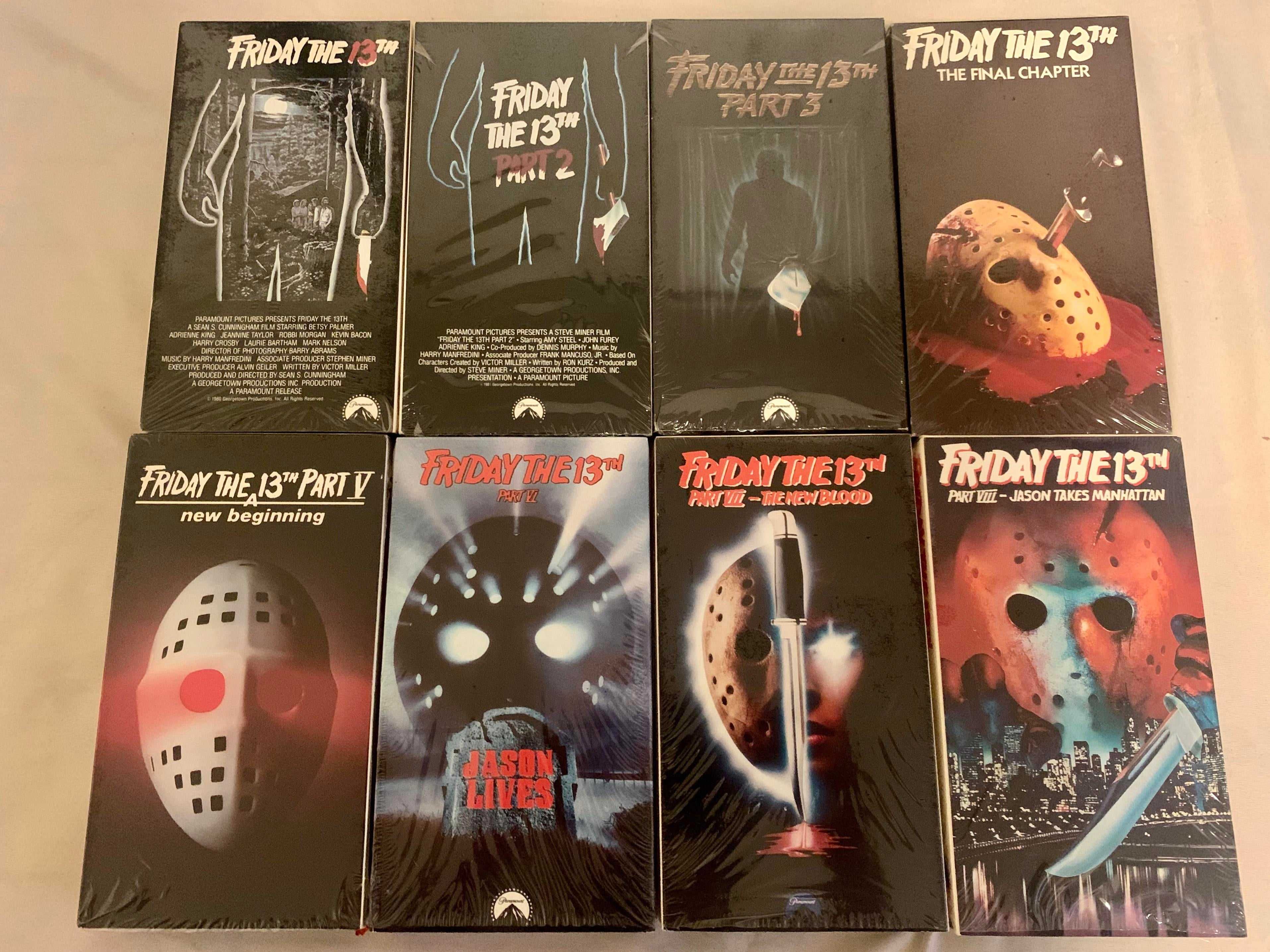 Friday the 13th (Vineri 13), filme casete video VHS originale