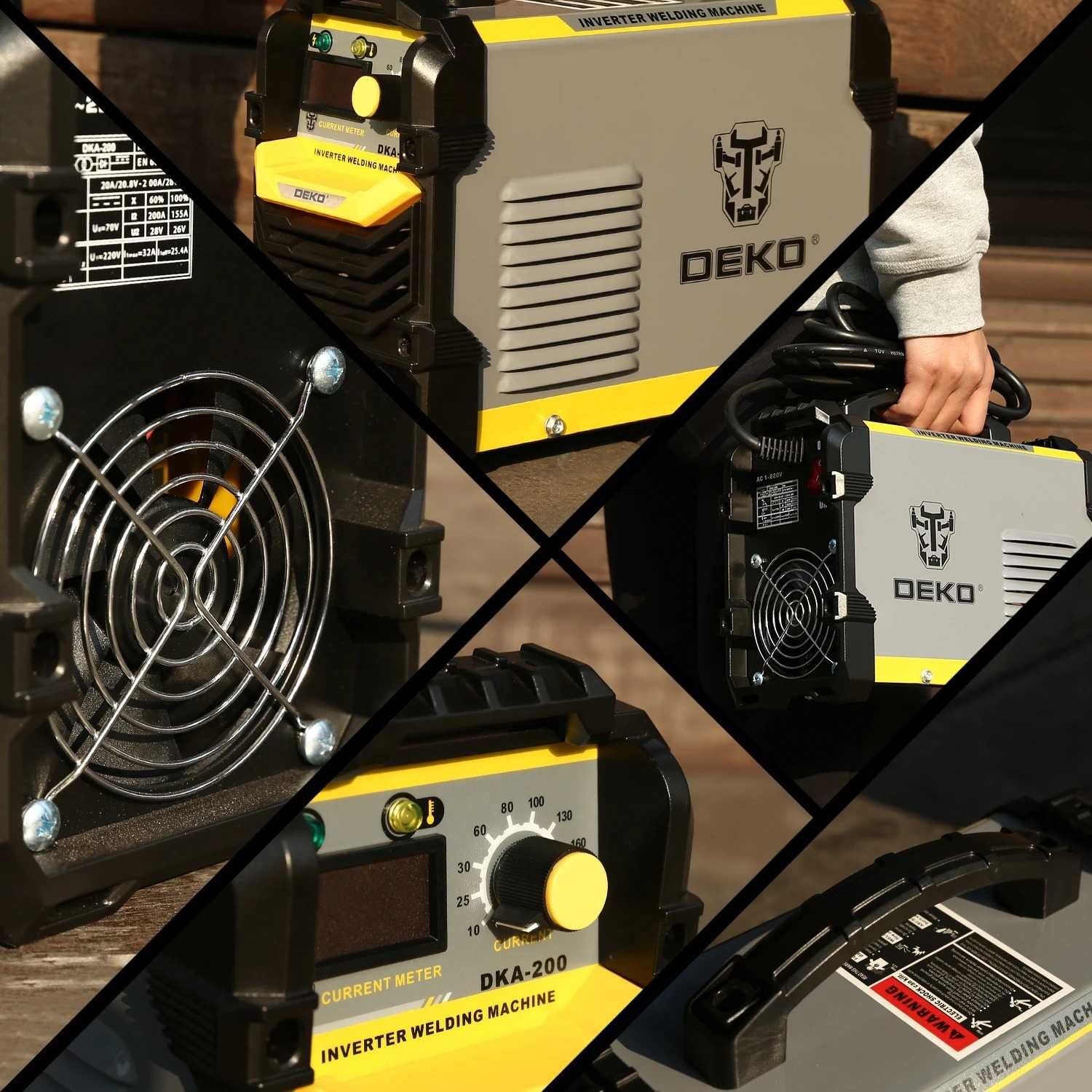 Aparat de Sudura Inverter DEKO MMA Series 4.1KVA, 220V, MMA/Lift TIG