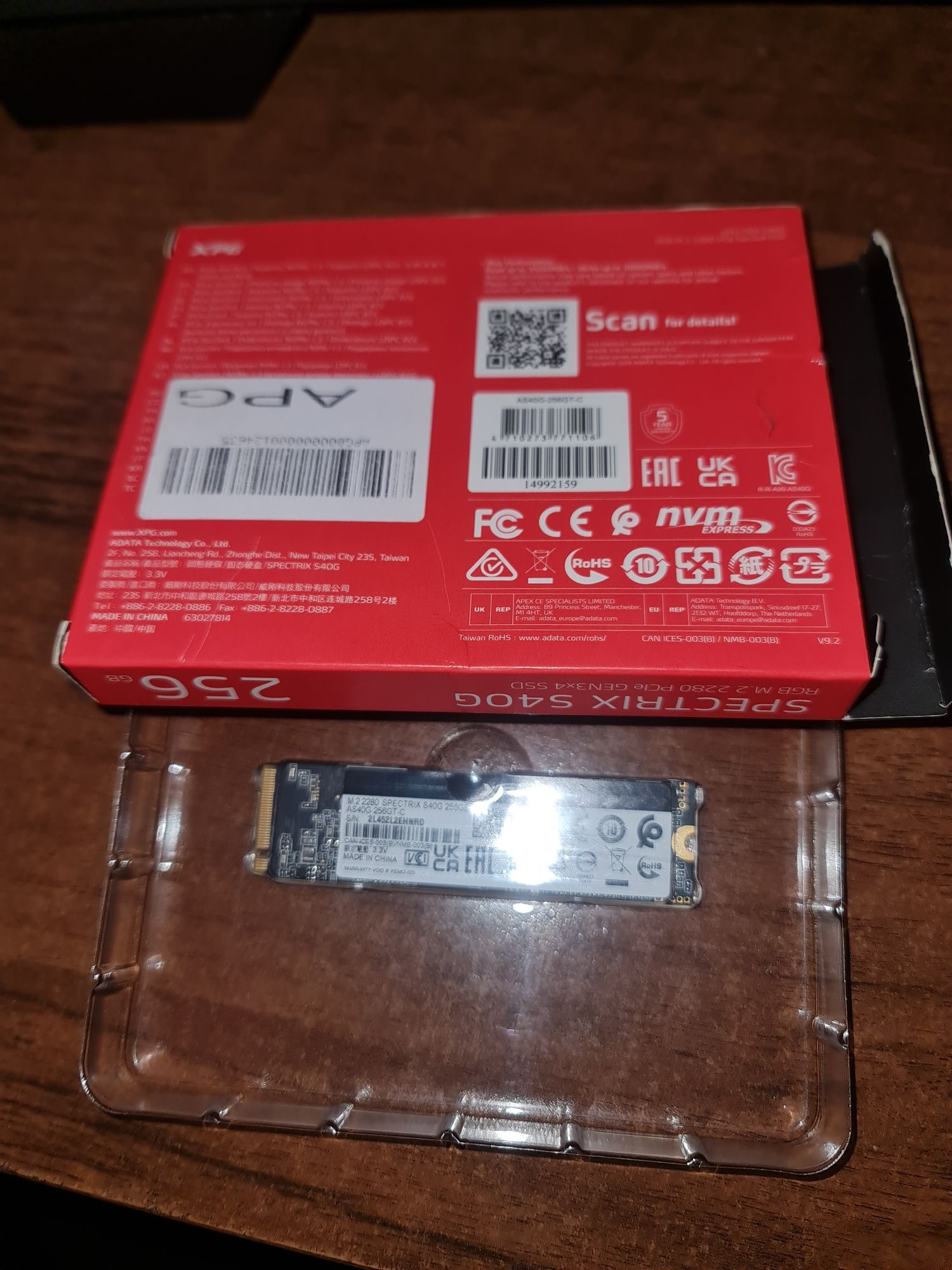 SSD Adata XPG Spetrix