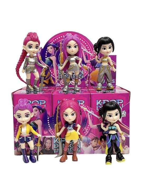 Figurine K-Pop Demon Hunters 10 cm(6 pax)