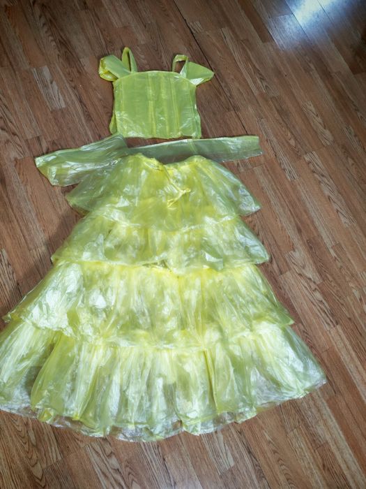 Платье из пакета