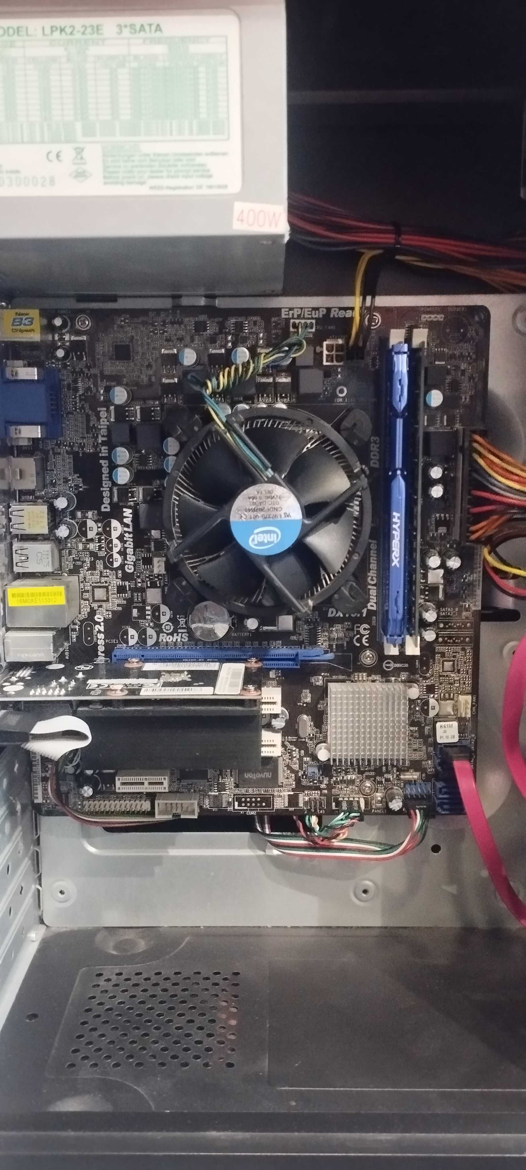 Компютър Asrock H61M ,Intel I5 3570 ,16GB , AMD Radeon R7 240 4GB