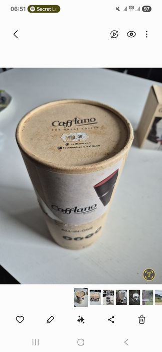 Aparat portabil all in one Cafflano