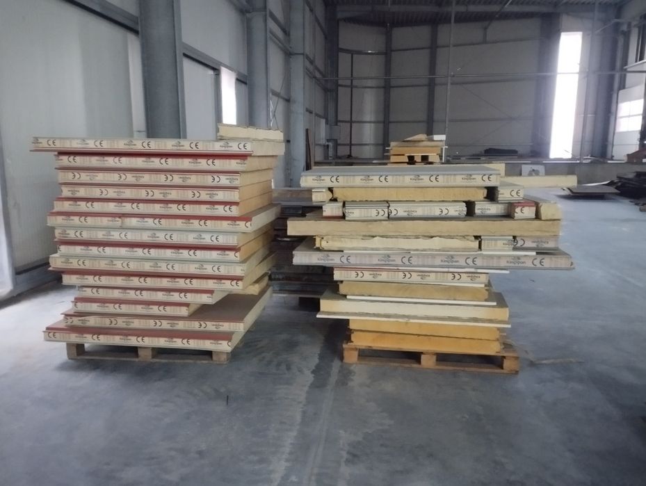 Продам сэндвич панели (обрезки)