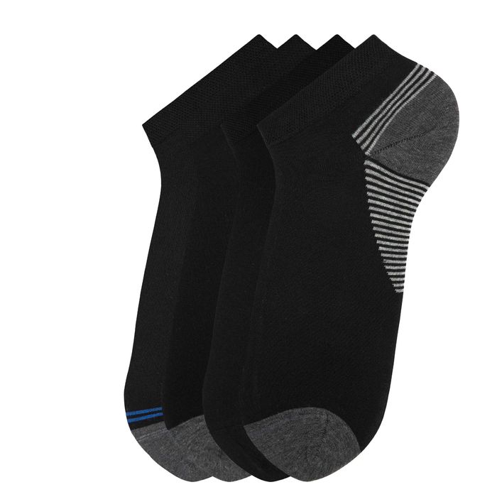 Памучни унисекс 4 чифта къси терлици нестягащ ластик,безшевен завършек