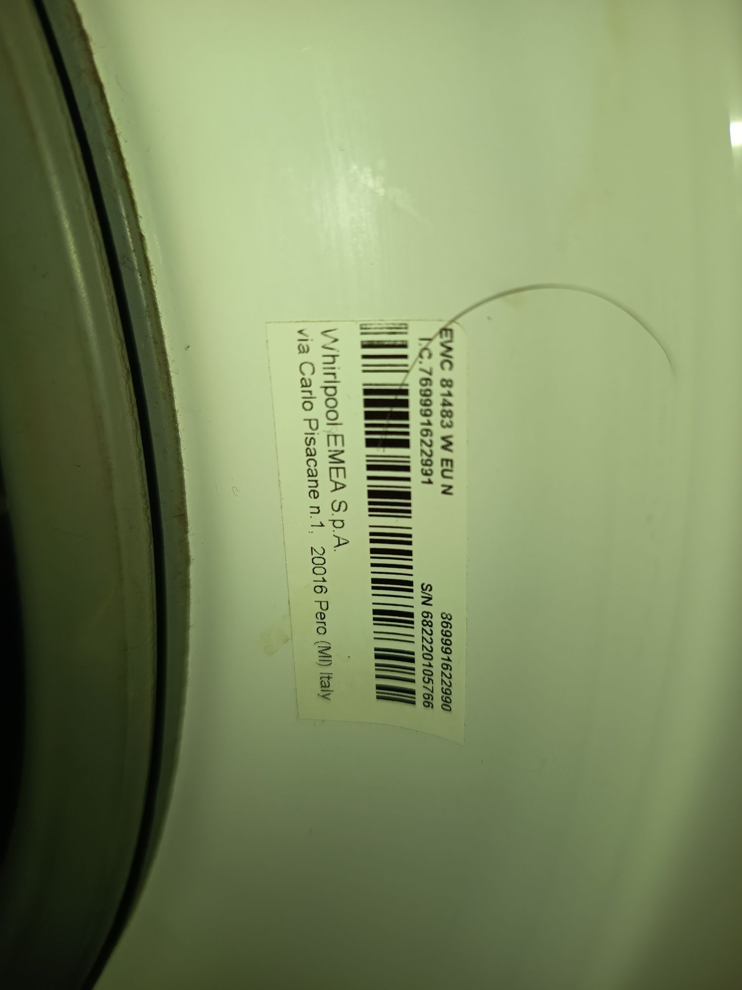 Пералня INDESIT 81483 8кг. инверторен мотор