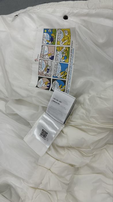 Дамско бяло зимно яке