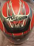 Casca de motor cu husa Nitro Racing