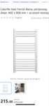 Radiator calorifer portprosop FERROLI, Nou, 800 x 400, Alb