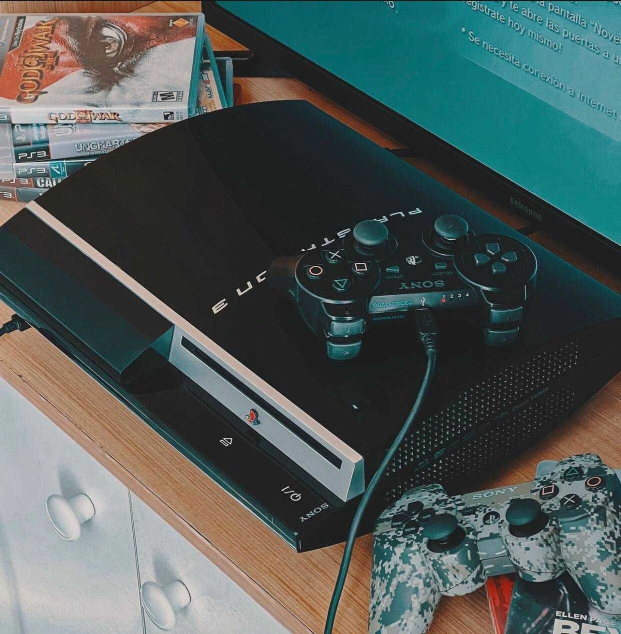 Sony PlayStation 3 Slim / Pro в Идеальном Состоянии + с Играми !