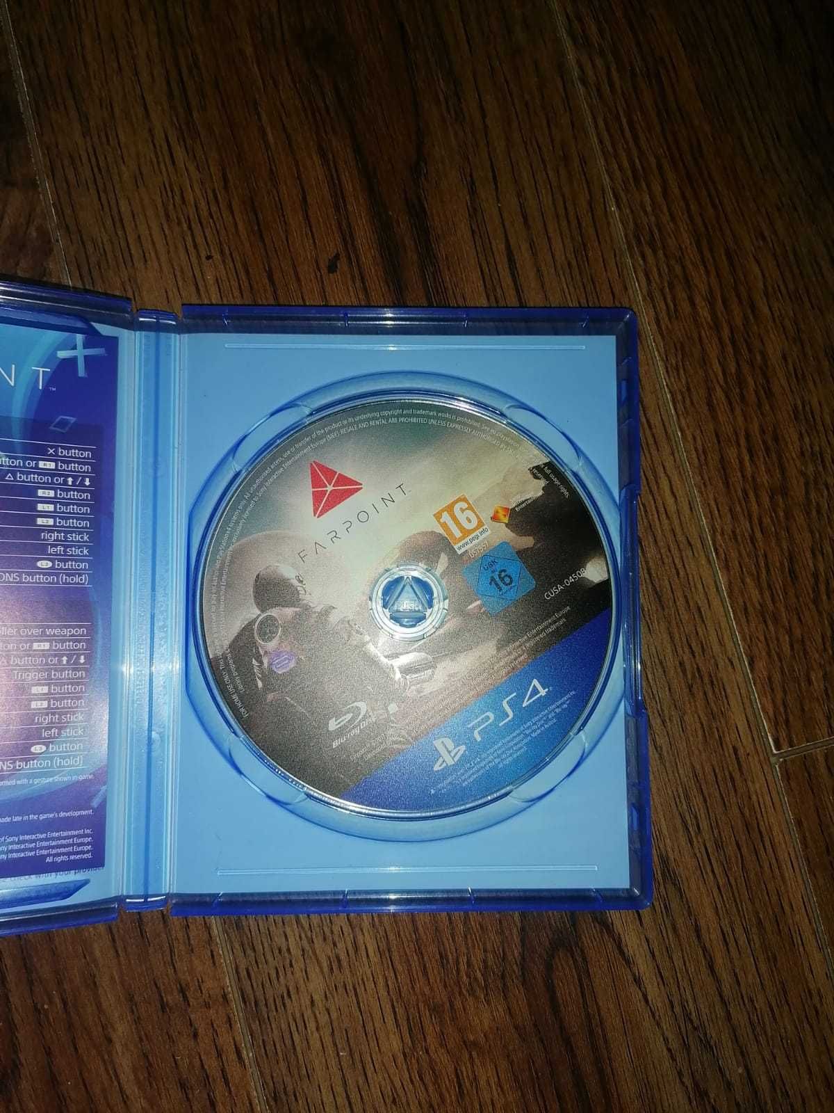Vand casca VR PS4 (aproape noua)+ joc Farpoint